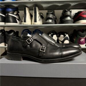 Johnston & Murphy Double Monk Dress Shoe - Size 10